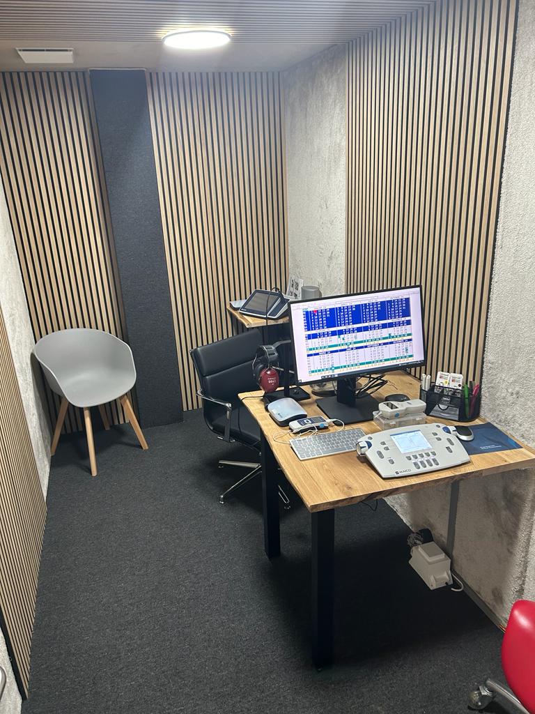 Hörkabine für audiometrische Untersuchungen